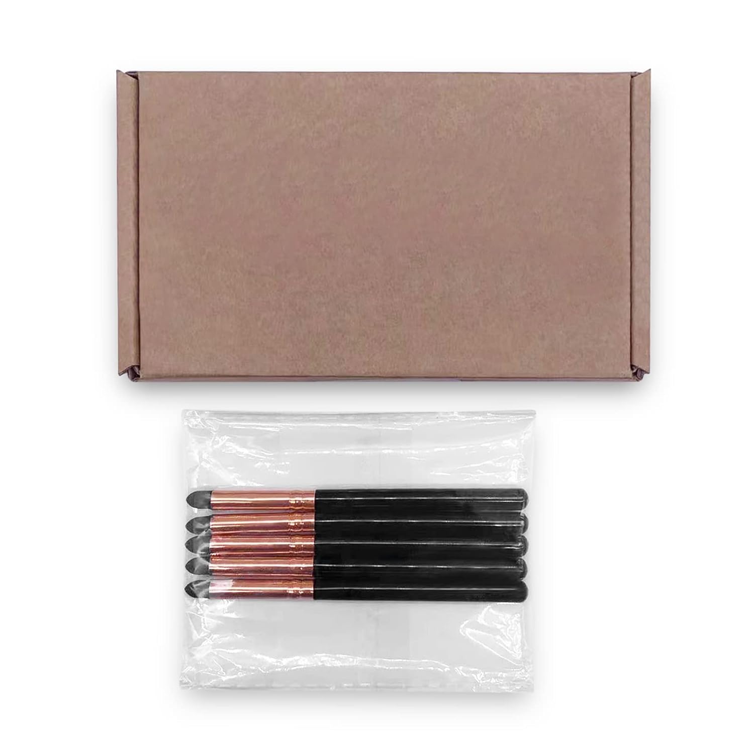Eyeliner Smudge Brush Pointed Pencil Stick Set,5Pcs Professional Sponge Blending Makeup Tool for Eyeshadow Eyebrow Reusable Tip Applicator - Image 7