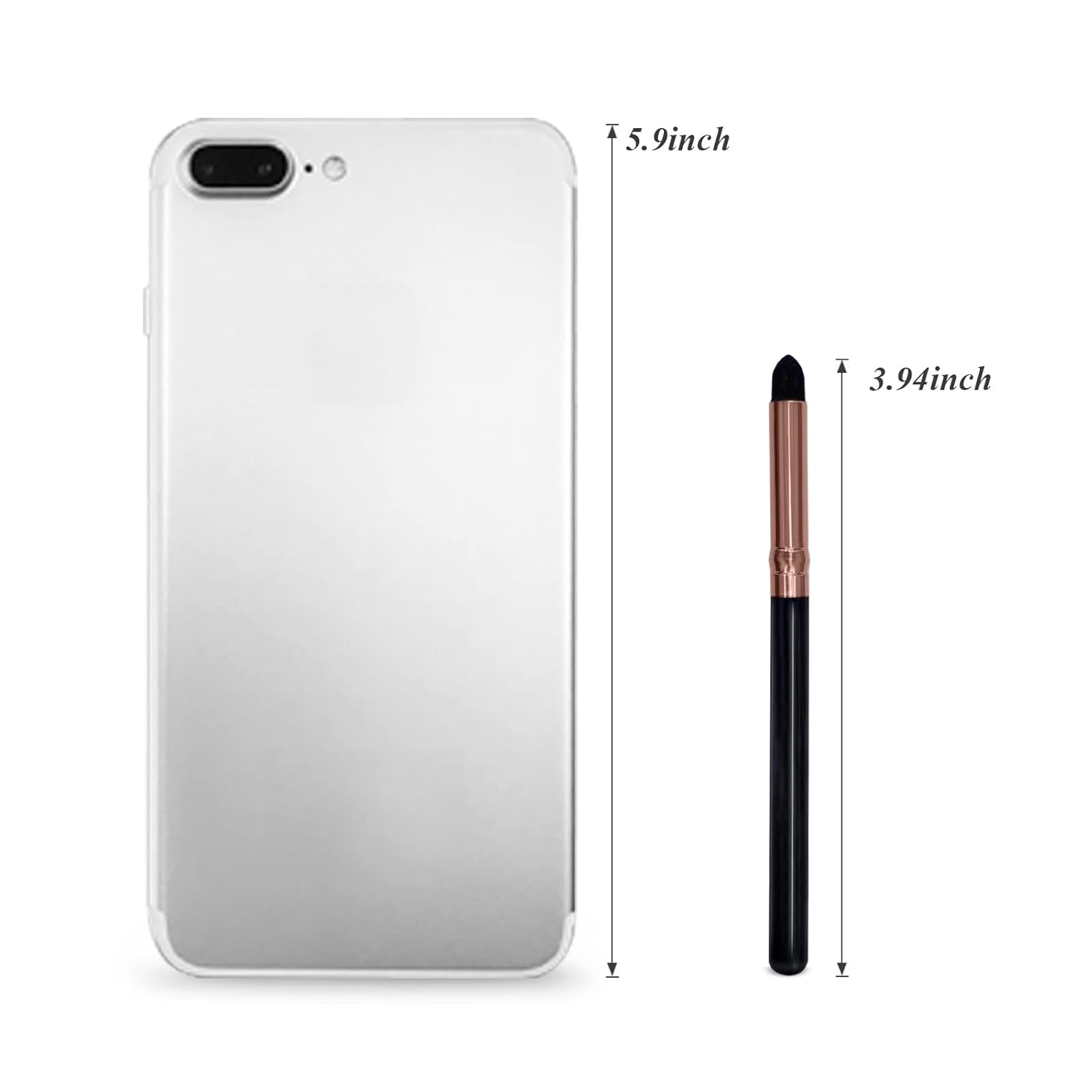 Eyeliner Smudge Brush Pointed Pencil Stick Set,5Pcs Professional Sponge Blending Makeup Tool for Eyeshadow Eyebrow Reusable Tip Applicator - Image 6