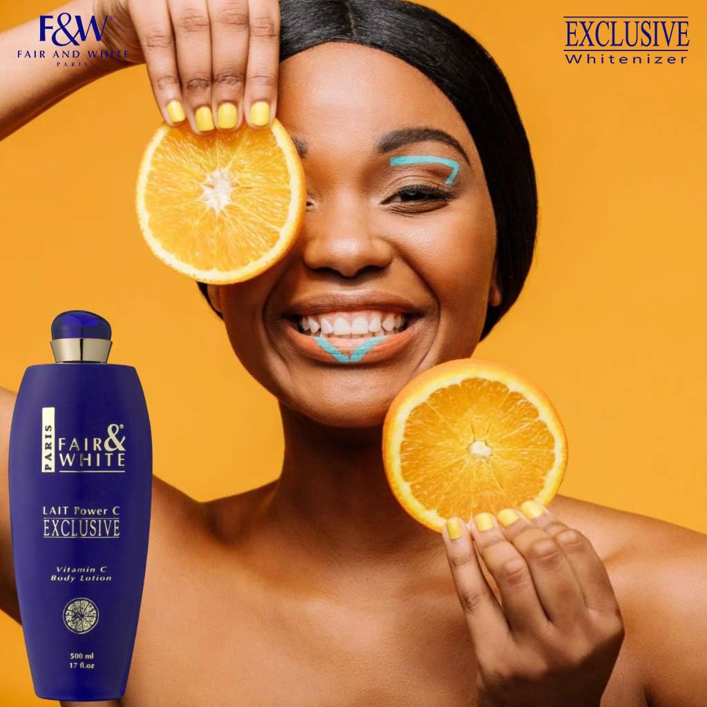 FAIR & WHITE Exclusive Body Lotion with Pure Vitamin C, 500ml / 17fl.oz - Image 6