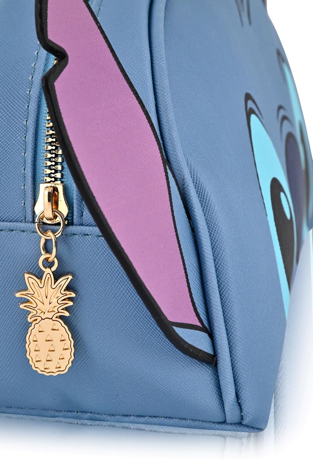 Fast Forward Disney Stitch Makeup Bag for Women | Lilo and Stitch PU Leather Travel Toiletry Bag for Women | Make Up Travel Bag Cosmetic Bag Makeup Pouch - Image 4