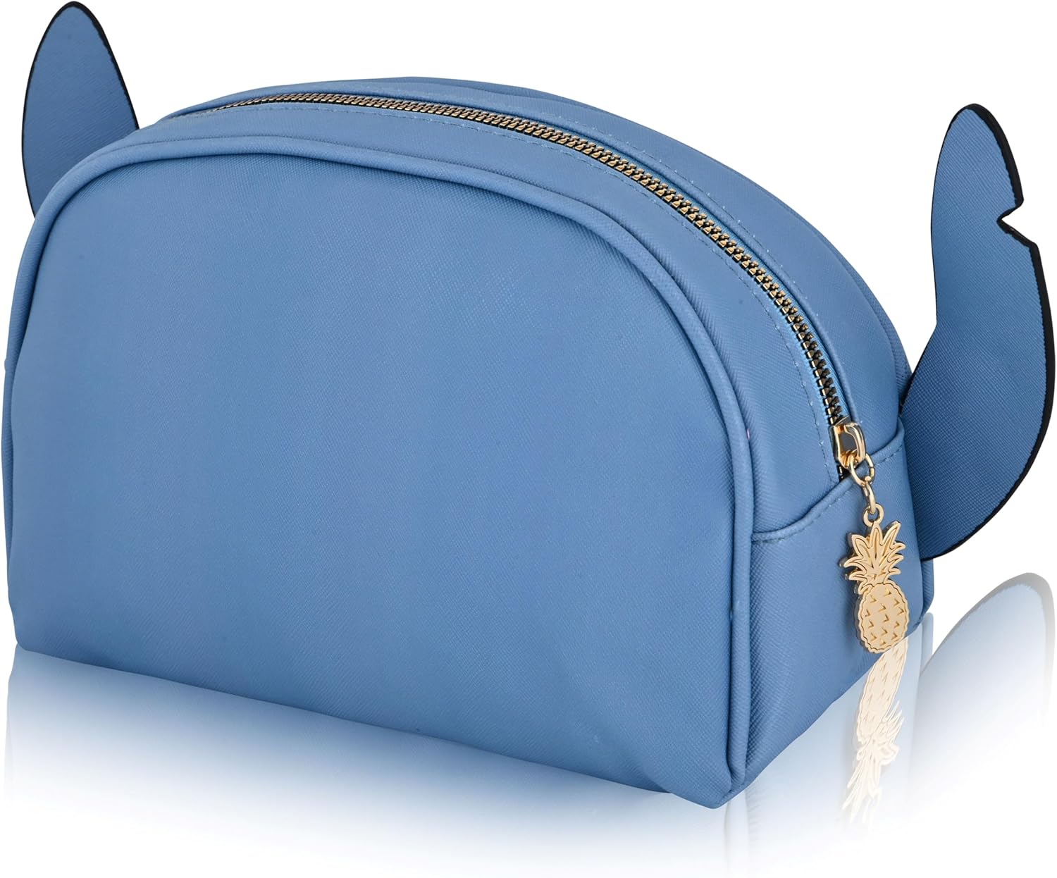 Fast Forward Disney Stitch Makeup Bag for Women | Lilo and Stitch PU Leather Travel Toiletry Bag for Women | Make Up Travel Bag Cosmetic Bag Makeup Pouch - Image 3