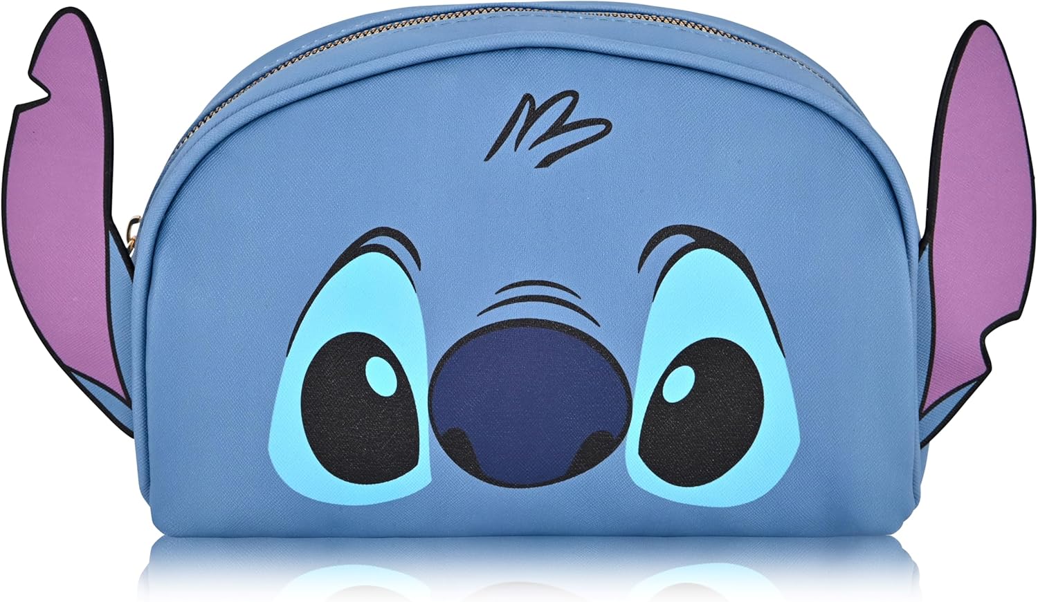 Fast Forward Disney Stitch Makeup Bag for Women | Lilo and Stitch PU Leather Travel Toiletry Bag for Women | Make Up Travel Bag Cosmetic Bag Makeup Pouch - Image 2