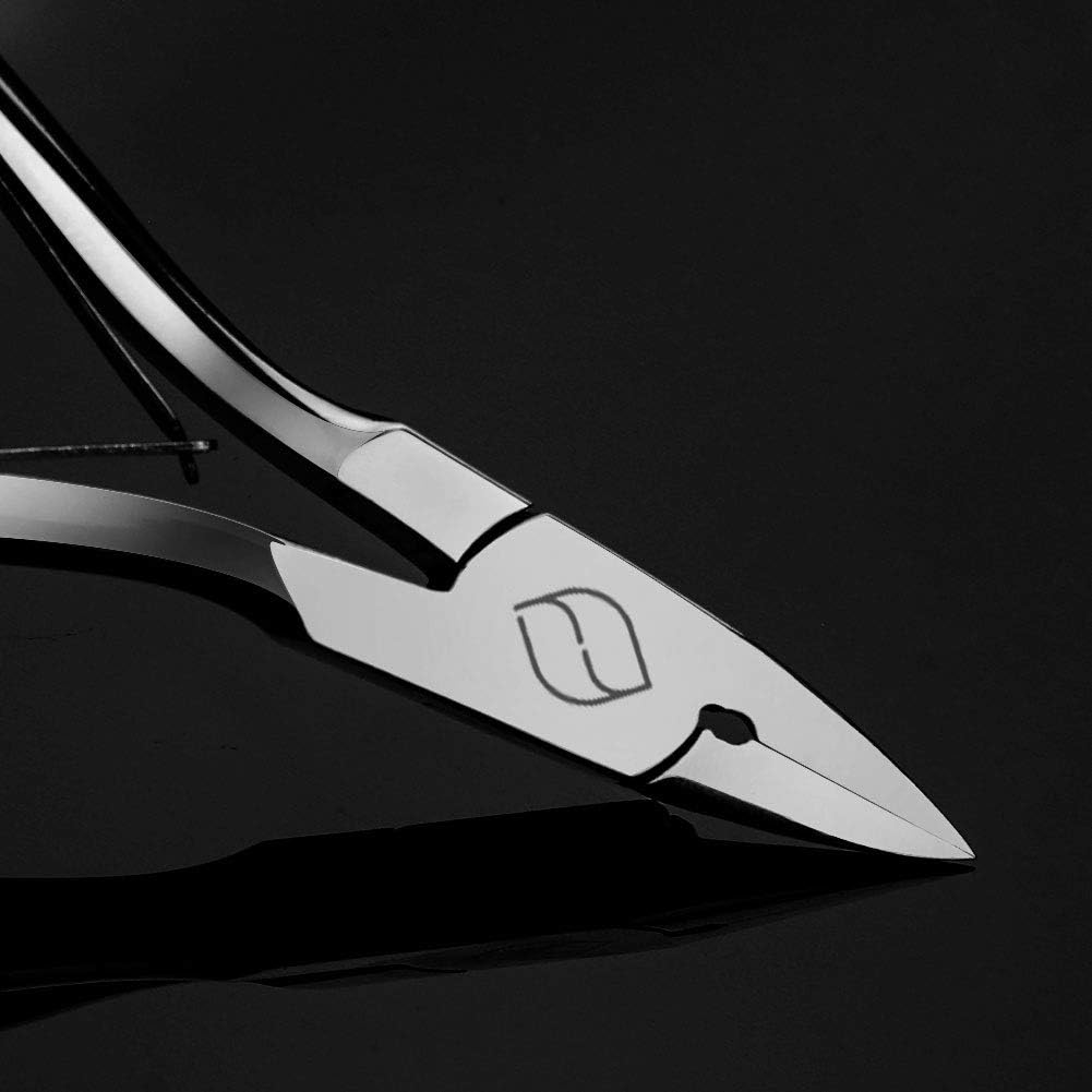 FERYES Toenail Clippers Straight Blade for Thick Toenails, Nail Clippers for Thick and Ingrown Nails - High Temperature Forging Stainless Steel Toe Nail Tools - Image 9