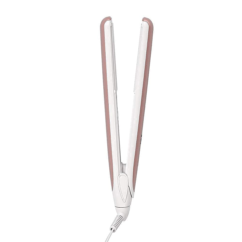 Flat Iron Hair Straightener Professional 2 in 1 Curling Iron and Straightener Ceramic Coating Panel 1 Inch Straightener Temperature Adjustment 284-446 °F - Image 4