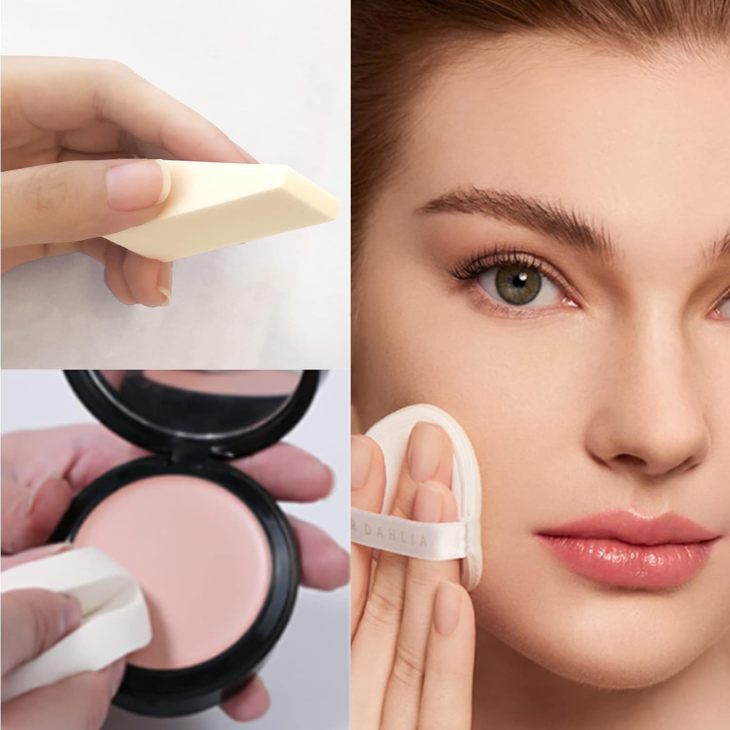 Foundation Makeup Concealer, Medium-to-Full Coverage Foundation Cream, Long Lasting Waterproof Up to 12HR Hybrid Setting Powder - Image 3