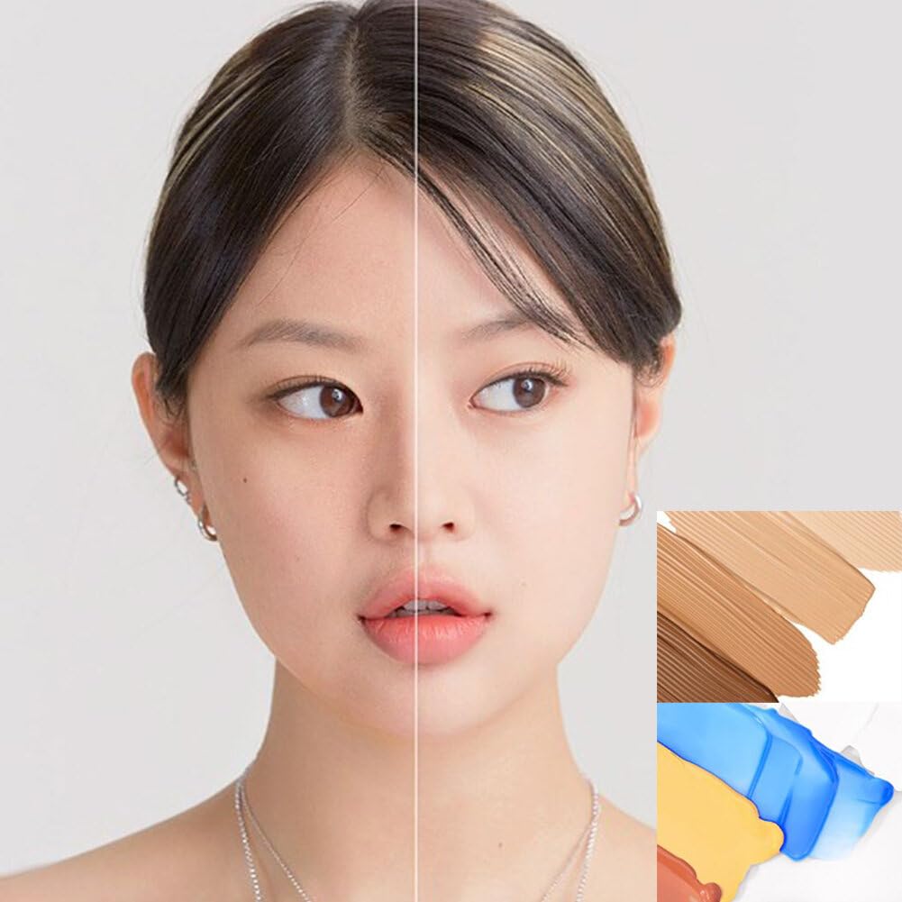 Foundation Mixing Pigment Blue Improves Uneven Skin Tone Pigment Blends Easily With Foundation Color Corrector Warm To Cold Smooth And Light Texture Foundation Shade Adjuster Natural Finish - Image 2