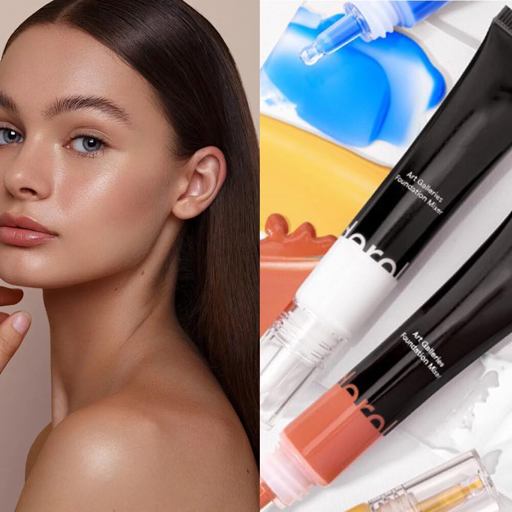 Foundation Mixing Pigment Blue Improves Uneven Skin Tone Pigment Blends Easily With Foundation Color Corrector Warm To Cold Smooth And Light Texture Foundation Shade Adjuster Natural Finish - Image 3