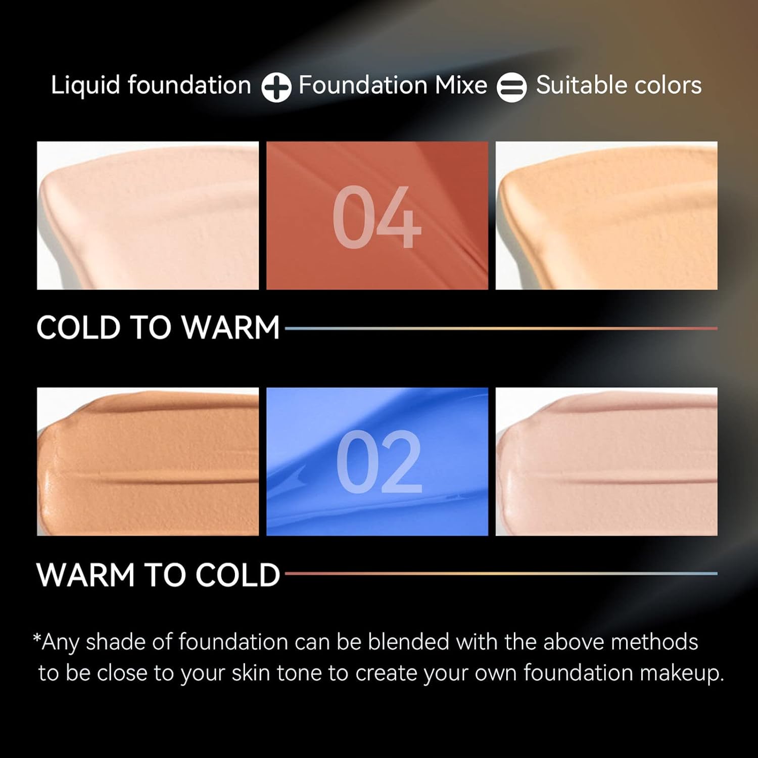 Foundation Mixing Pigment Blue Improves Uneven Skin Tone Pigment Blends Easily With Foundation Color Corrector Warm To Cold Smooth And Light Texture Foundation Shade Adjuster Natural Finish - Image 9