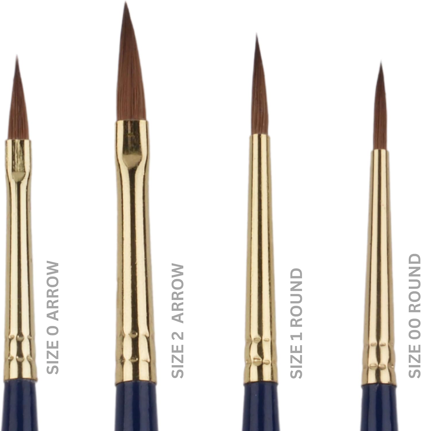 FOXBITE Kolinsky Sable Set Brushes for Miniature Painting Modeling Pieces Fine Detail Paint Brush Miniature Painting Kit Mini Paints Acrylic for Warhammer for Advanced Painters - Image 3