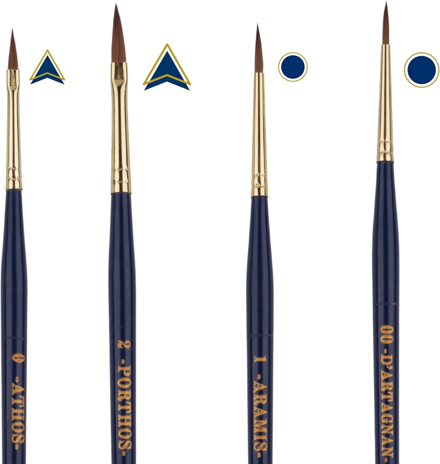FOXBITE Kolinsky Sable Set Brushes for Miniature Painting Modeling Pieces Fine Detail Paint Brush Miniature Painting Kit Mini Paints Acrylic for Warhammer for Advanced Painters - Image 9