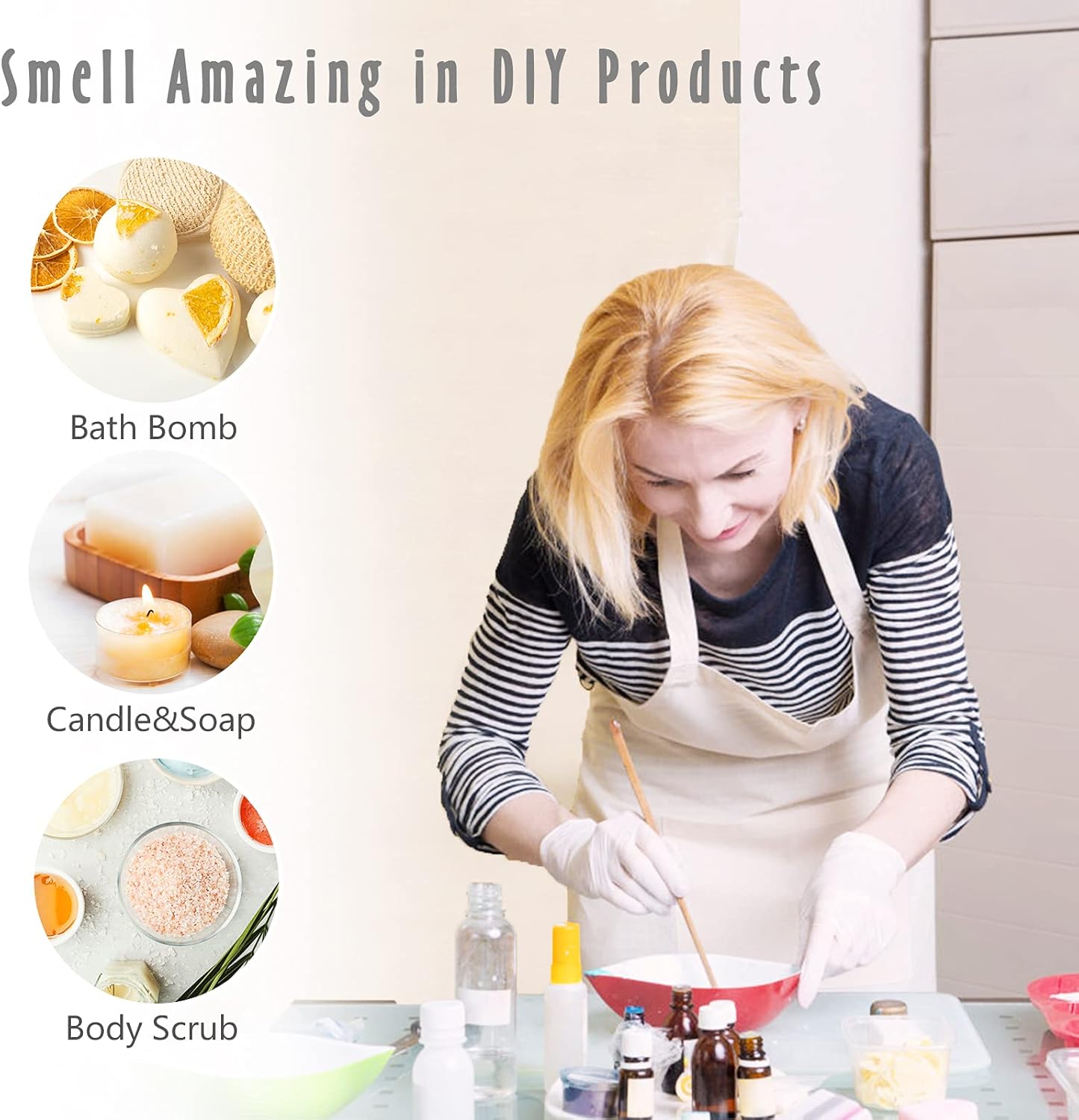 Fragrance Oils, MitFlor Winter Essential Oils for Home Diffusers, Soap & Candle Making Scents, Premium Holiday Aromatherapy Gift Set, 6 x10ml-Winter Berries, Gingerbread Cinnamon, Fireplace & More - Image 5