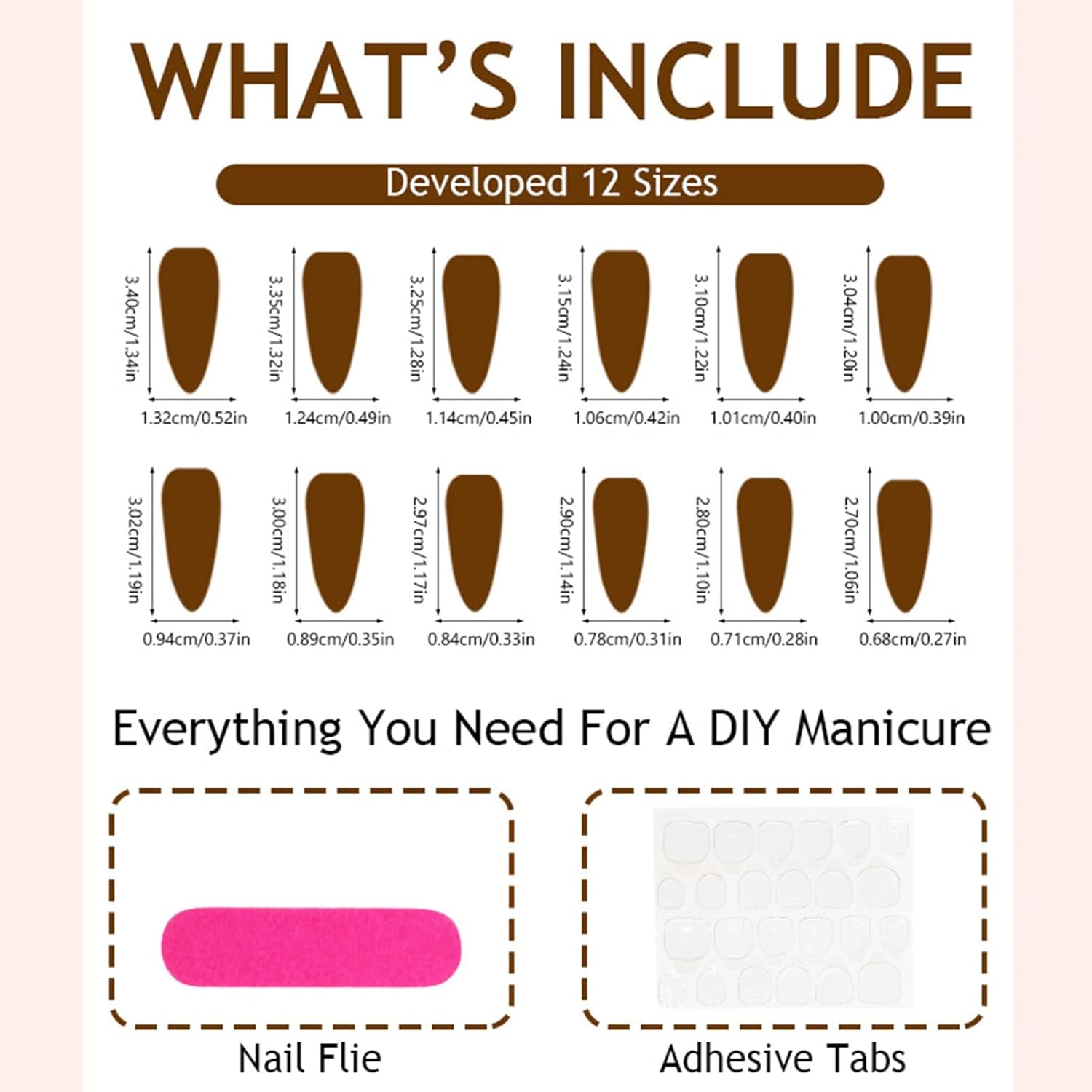French Tip Press on Nails Almond Fake Nails with Animal Print Designs Leopard Zebra Tortoise False Nails Glossy Glue on Nails Acrylic Nails Full Cover Long Stick on Nails for Coquette Women 24Pcs - Image 6