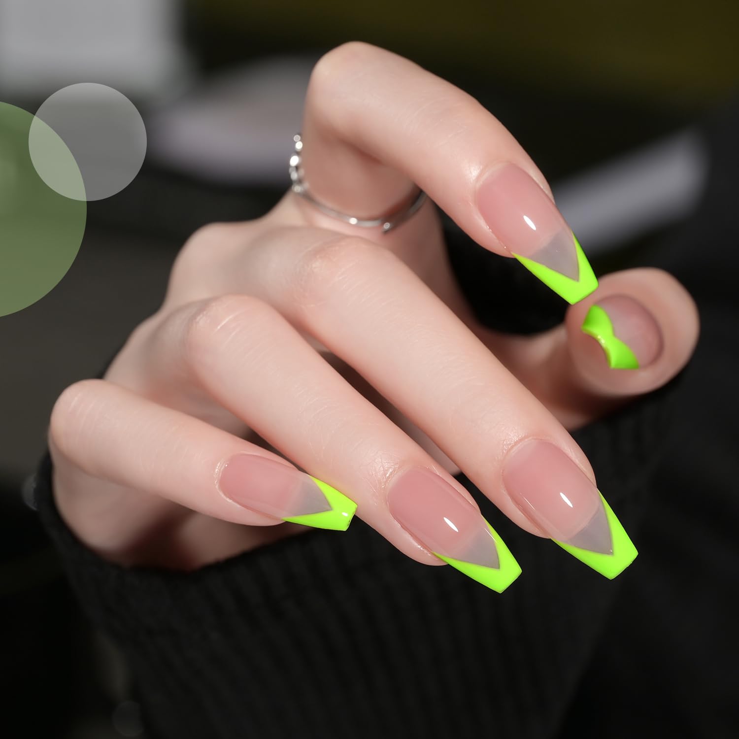 GAOY Neon Green Gel Nail Polish, 16ml Soak Off Gel Polish, UV Light Cure for Nail Art DIY Manicure at Home, 2278 Neon Green - Image 3