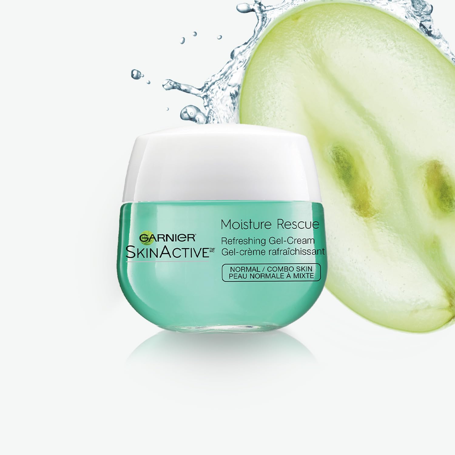 Garnier SkinActive Moisture Rescue Refreshing Gel-Cream for Normal/Combo Skin, Oil-Free, 1.7 Oz (50g), 1 Count (Packaging May Vary) - Image 4
