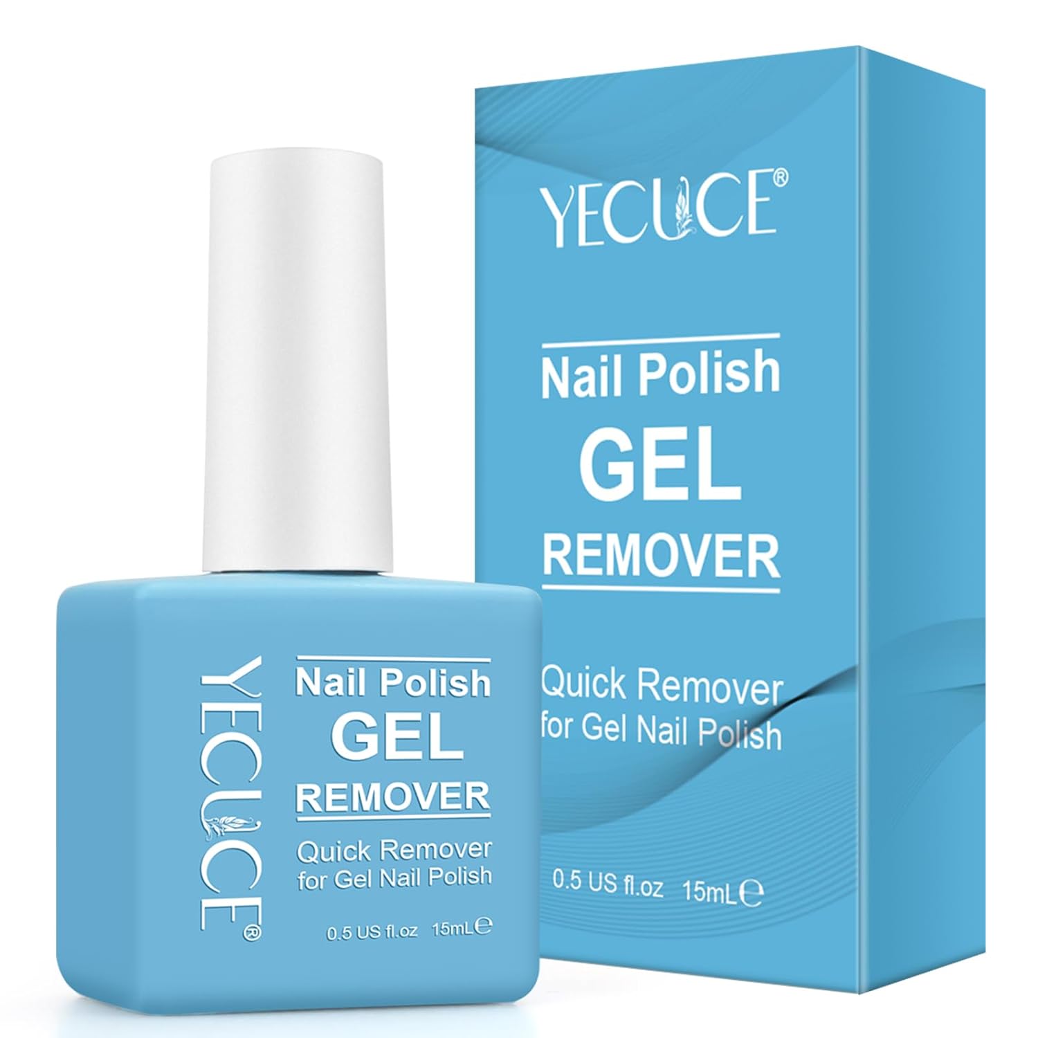 Gel Nail Polish Remover, Gel Polish Remover for Nails, No Need for Foil, Quick & Easy Polish Remover In 3-5 Minutes, No Need Soaking Or Wrapping-15ml