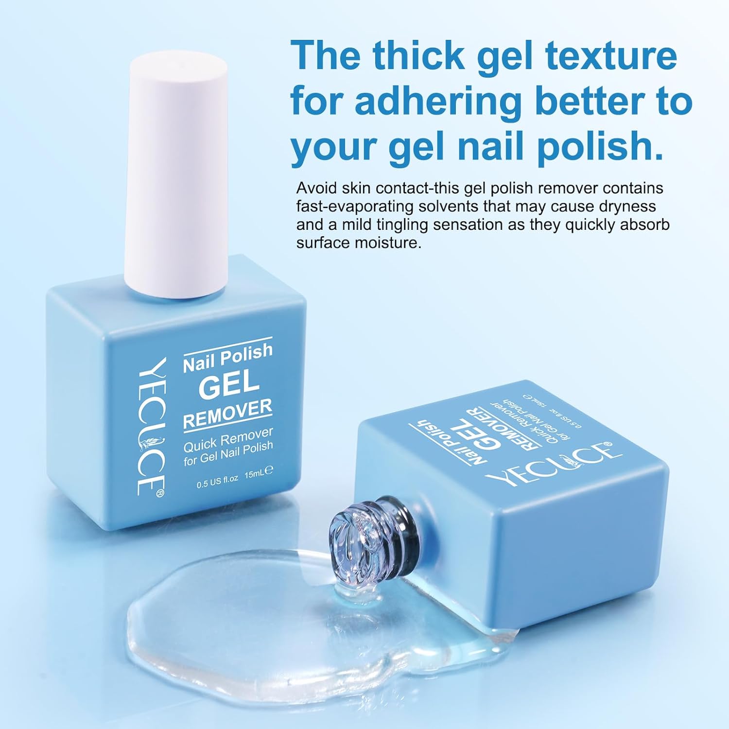 Gel Nail Polish Remover, Gel Polish Remover for Nails, No Need for Foil, Quick & Easy Polish Remover In 3-5 Minutes, No Need Soaking Or Wrapping-15ml - Image 8