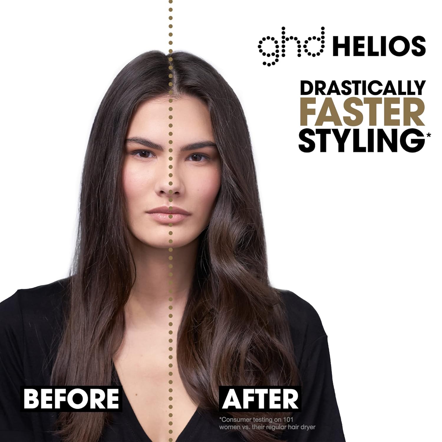 ghd Helios Essentials Trio 1875W White Hair Dryer Set with Diffuser and Size 2 Brush - Image 4