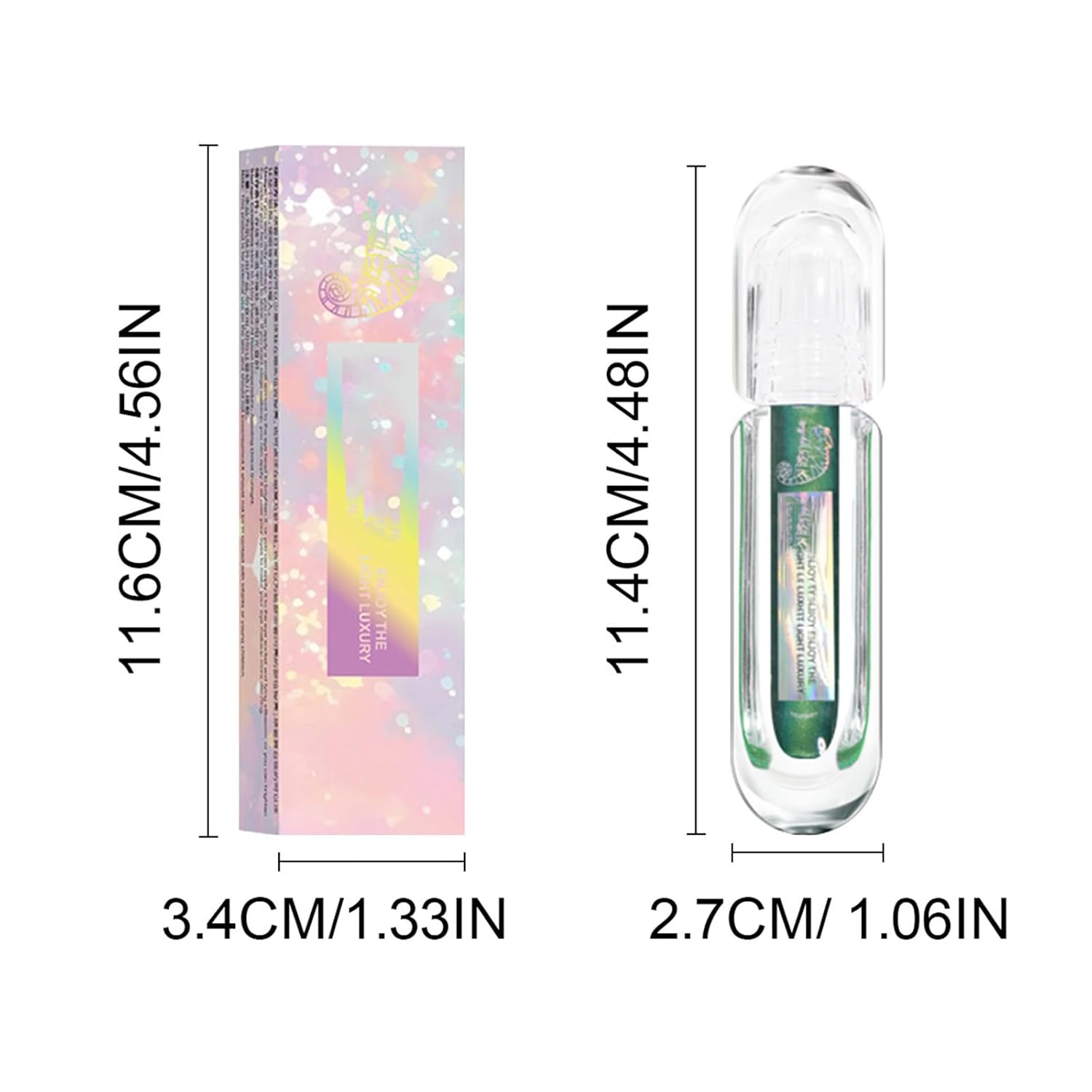 Glitter Eyeshadow Green Liquid Multichrome Eyeshadows Long Lasting Metallic Shadow Smudgeproof Multi Looks 3ml Highlighters Makeup (A, One Size) - Image 5