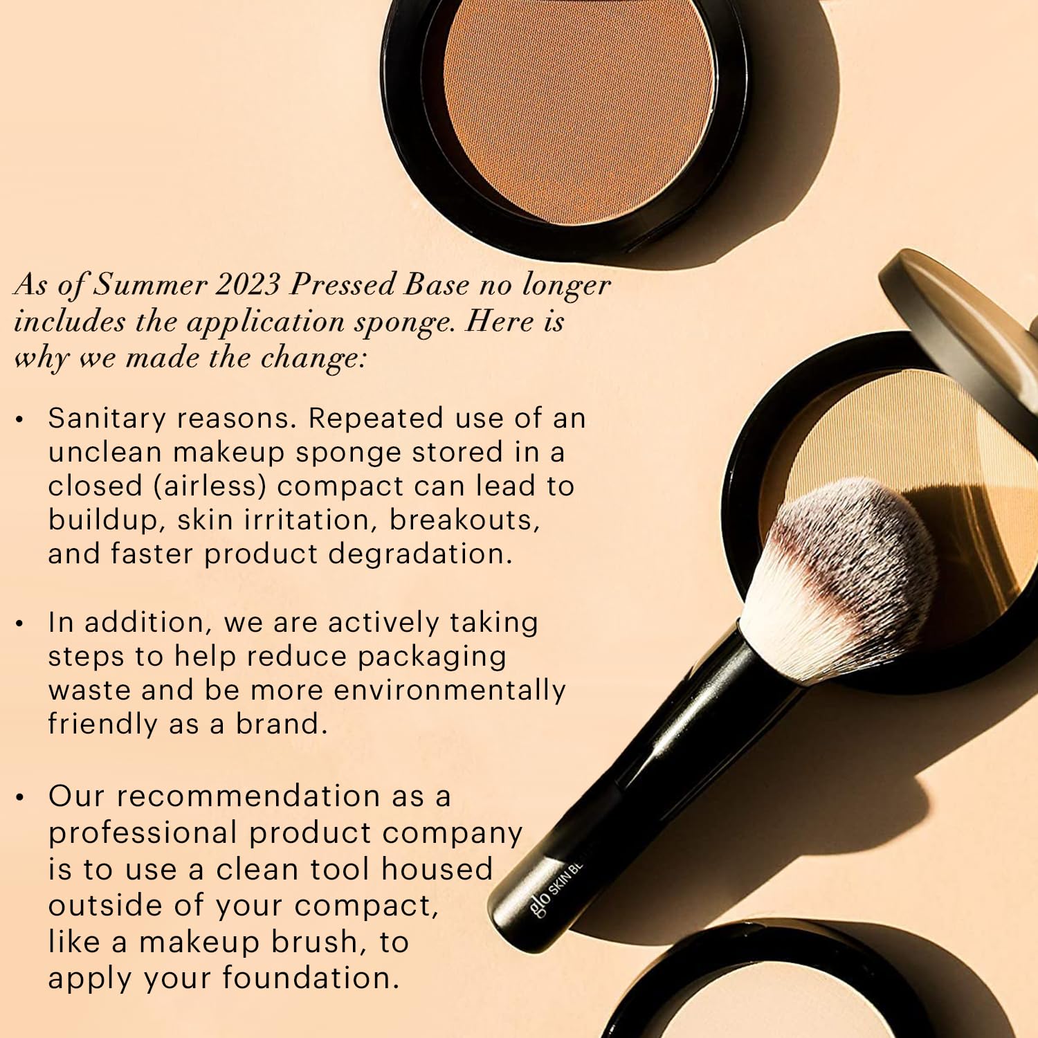 Glo Skin Beauty Pressed Base Powder Foundation Makeup (Cocoa Medium) - Flawless Coverage for a Radiant Natural, Second-Skin Finish - Image 9
