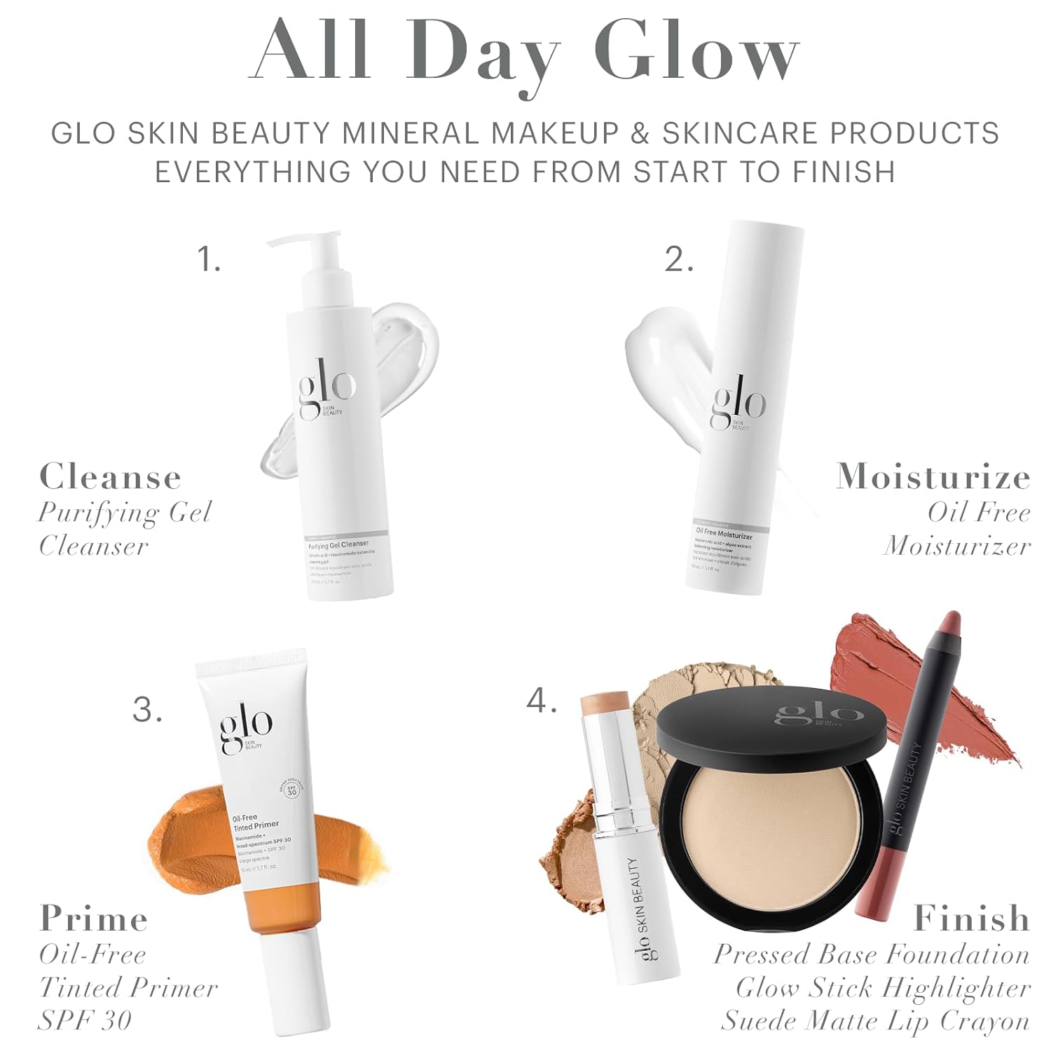Glo Skin Beauty Pressed Base Powder Foundation Makeup (Cocoa Medium) - Flawless Coverage for a Radiant Natural, Second-Skin Finish - Image 6