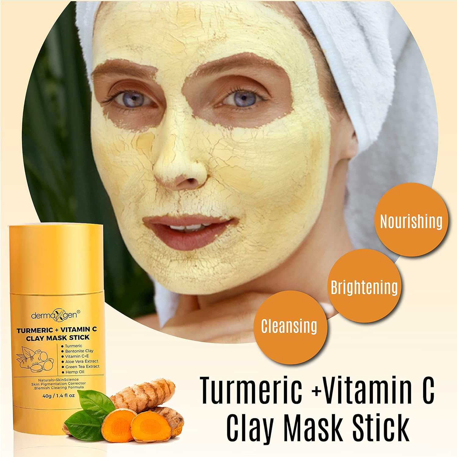 Glow Boosting Moisturizer, Organic Ingredients, Anti-Aging, Reduce Acne, Dark Spot Remover, Hydrates & Controlling Oil & Refining Pores for Normal Oily Skin - Set of 4 - Image 9