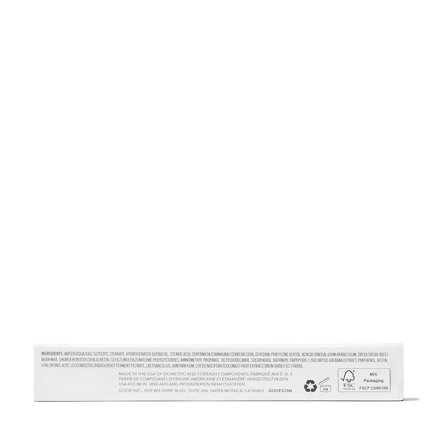 goop Beauty Featherlash Lifting Mascara | Volumizing & Lengthening Eyelash Serum with Nourishing, Clean Ingredients | 0.15 fl oz - Image 7