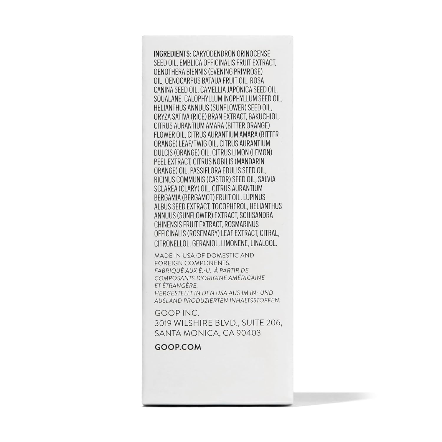 goop Beauty Nutrient Face Oil | Anti Aging Moisturizer for Smooth Skin Texture & Wrinkles | Bakuchiol, Cacay, & Organic Amla | 1 fl oz - Image 8