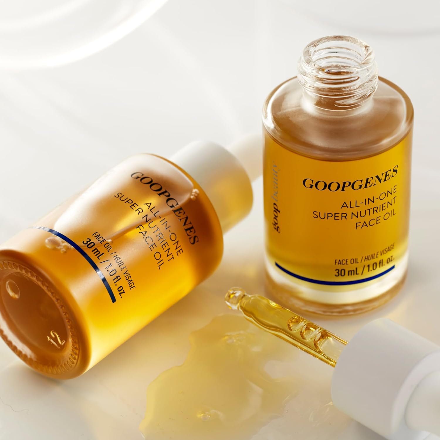 goop Beauty Nutrient Face Oil | Anti Aging Moisturizer for Smooth Skin Texture & Wrinkles | Bakuchiol, Cacay, & Organic Amla | 1 fl oz - Image 5