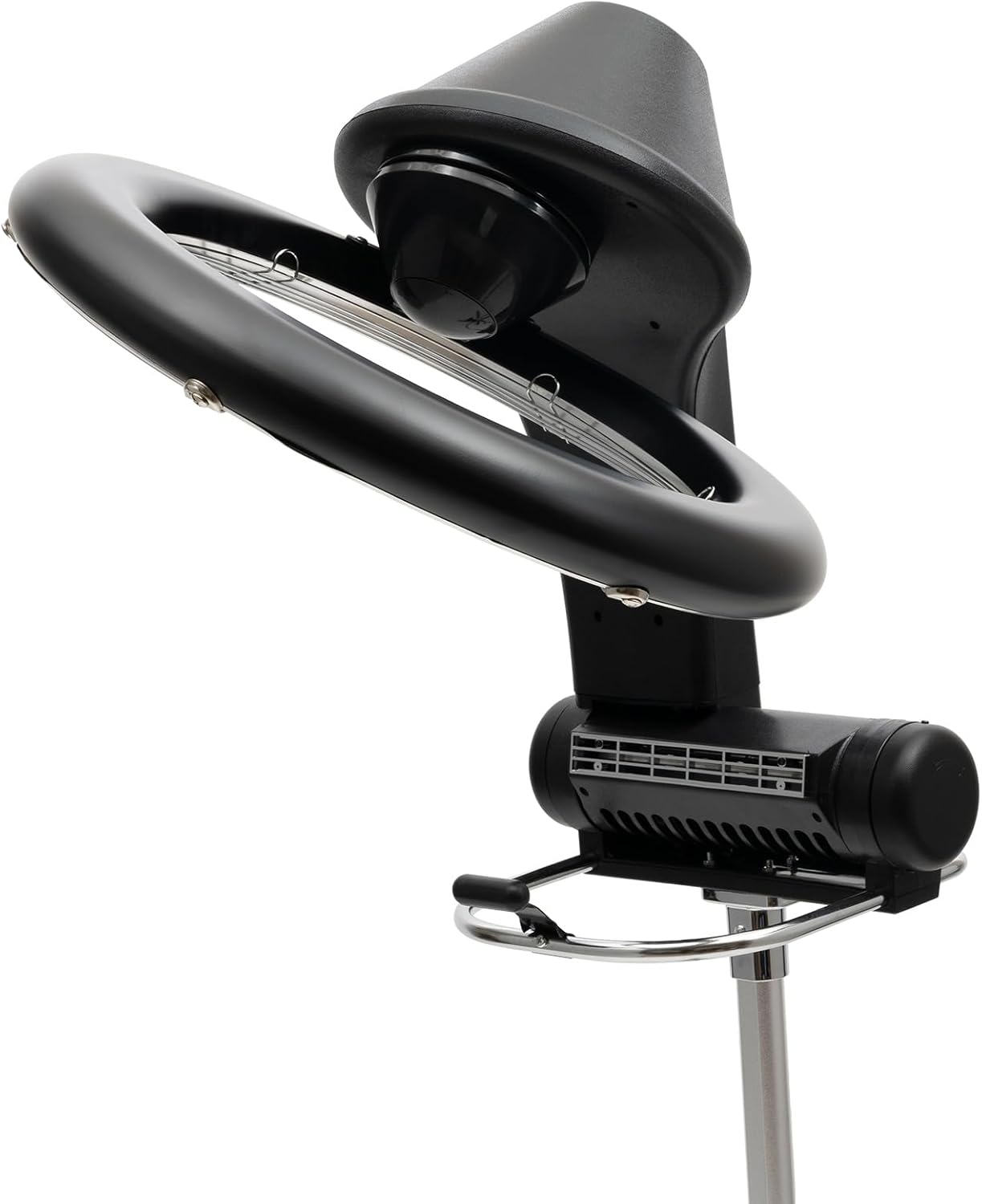Hair Dryer, 1200W Hair Salon Color Processor Dryer with Infrared Technology, 6 Modes, 360 Efficient Heating, Adjustable Height, Rolling Base for Salon & Home Use, Quiet Care, Black - Image 4