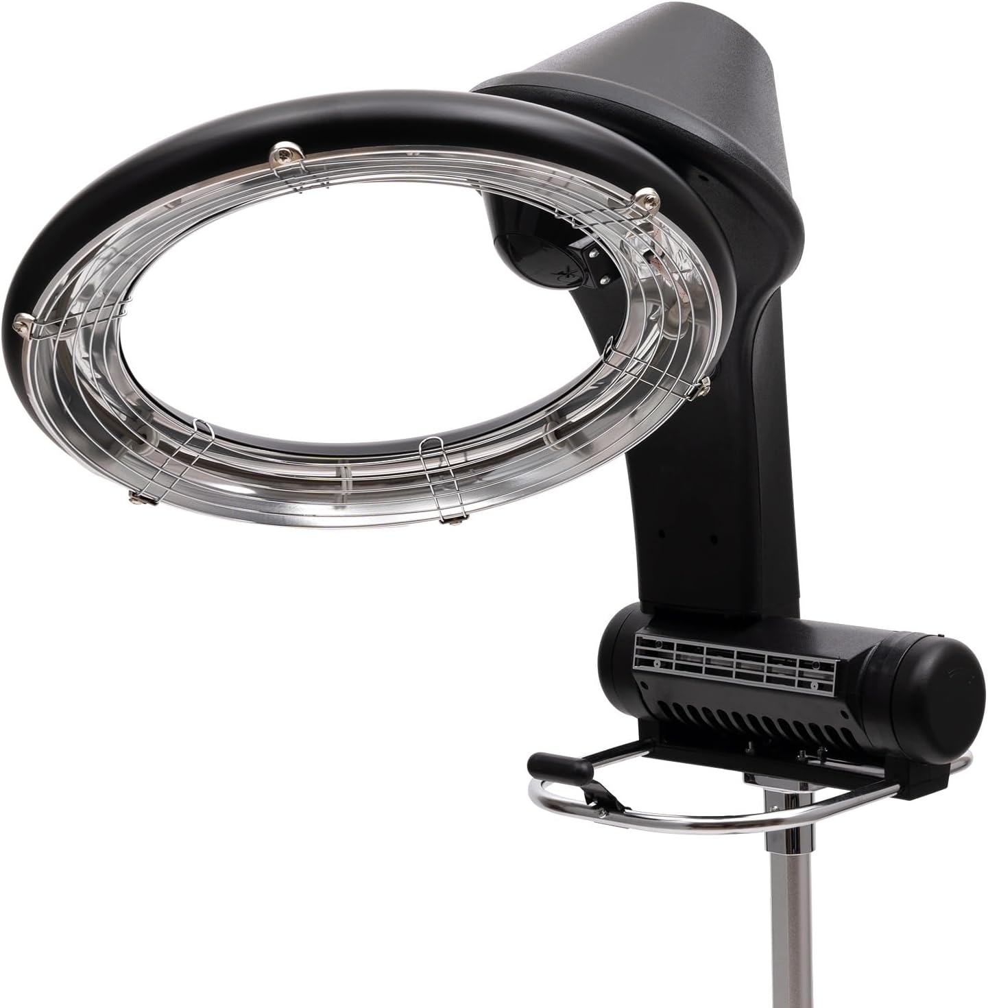 Hair Dryer, 1200W Hair Salon Color Processor Dryer with Infrared Technology, 6 Modes, 360 Efficient Heating, Adjustable Height, Rolling Base for Salon & Home Use, Quiet Care, Black - Image 5