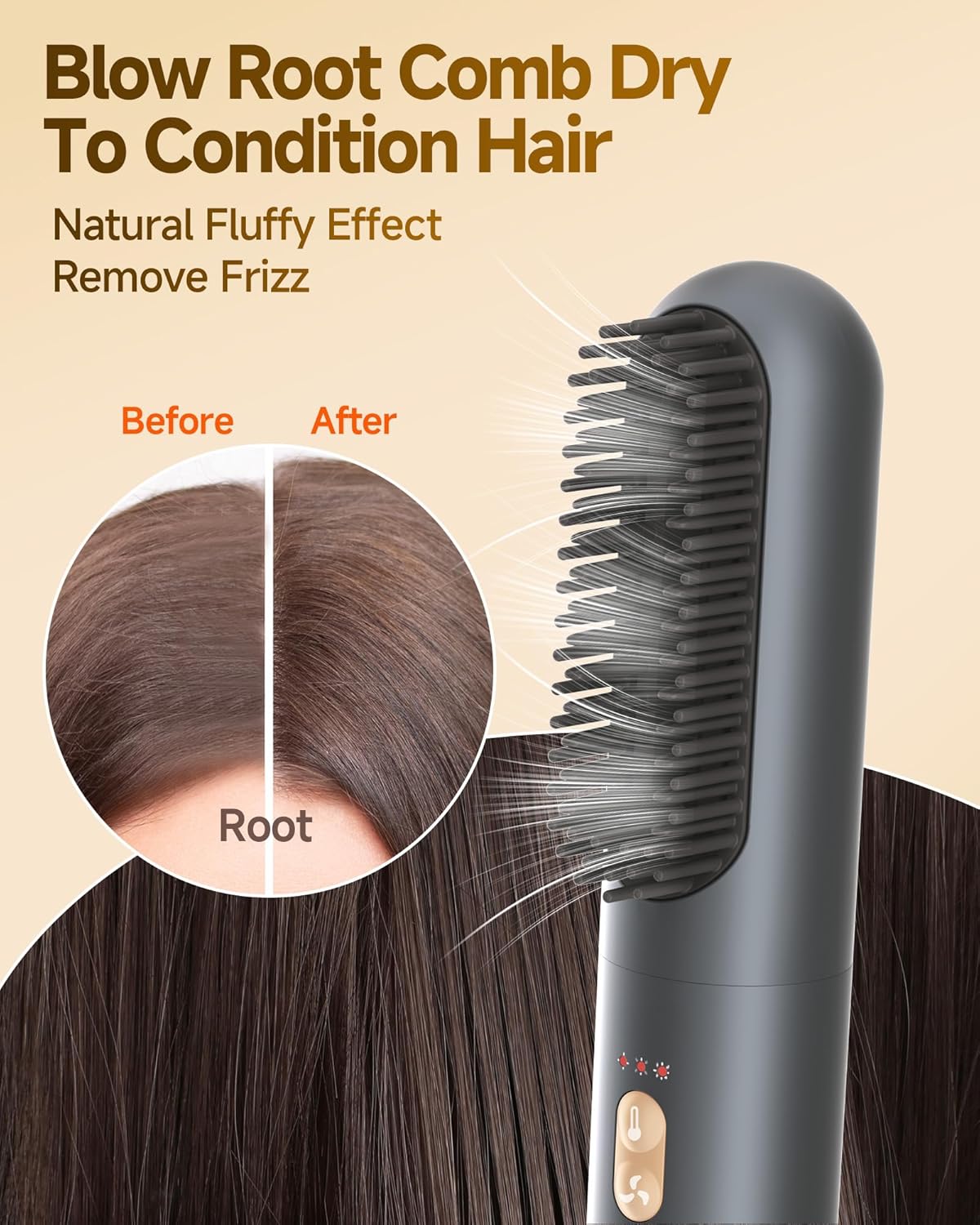 Hair Dryer Brush 6-in-1 Straightener,Hair Auto-Wrap Curlers, Professional 110,000 RPM Magic Multi Styler with Attachments,Fast hot Drying Set Gift for Girl Curling Volumizing Straightening. - Image 7