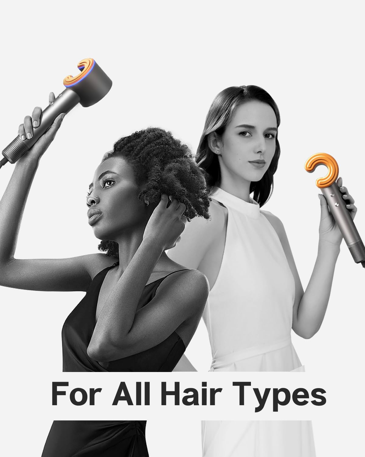 Hair Dryer for Women - 110,000 RPM High-Speed Brushless Motor, Plasma Tech, Quick Dry in 5 Mins, 346g Lightweight & Portable Hair Blow Dryer, No Heat Damage, Smart Temp Control - Nickel Copper - Image 7