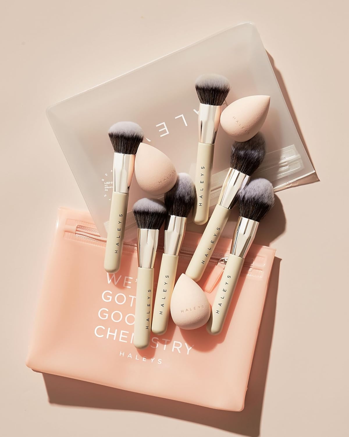 HALEYS Kabuki Makeup Brush VEGAN+CRUELTY-FREE, Sustainable Wood, Vegan Bristles for Airbrushed Finish, For Creams, Liquids, Powder, Streak-free, Perfect Blending, Buffs, Blurs, Smooths with Control - Image 6