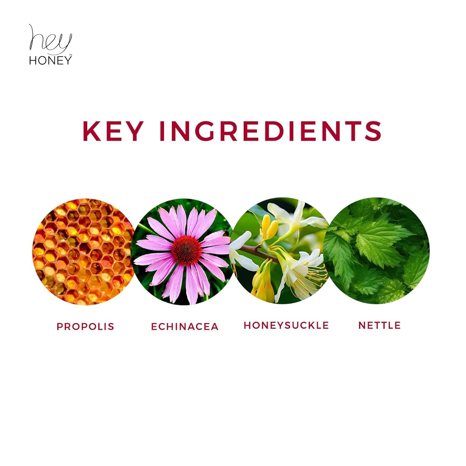Hey Honey Tone It Up Facial Toner with Propolis Echinacea & Niacinamide | Soothes Skin Redness Hydrates & Restores Skin Barrier | Alcohol-Free Toner for Sensitive & Rosacea-Prone Skin | 5.0 oz - Image 3