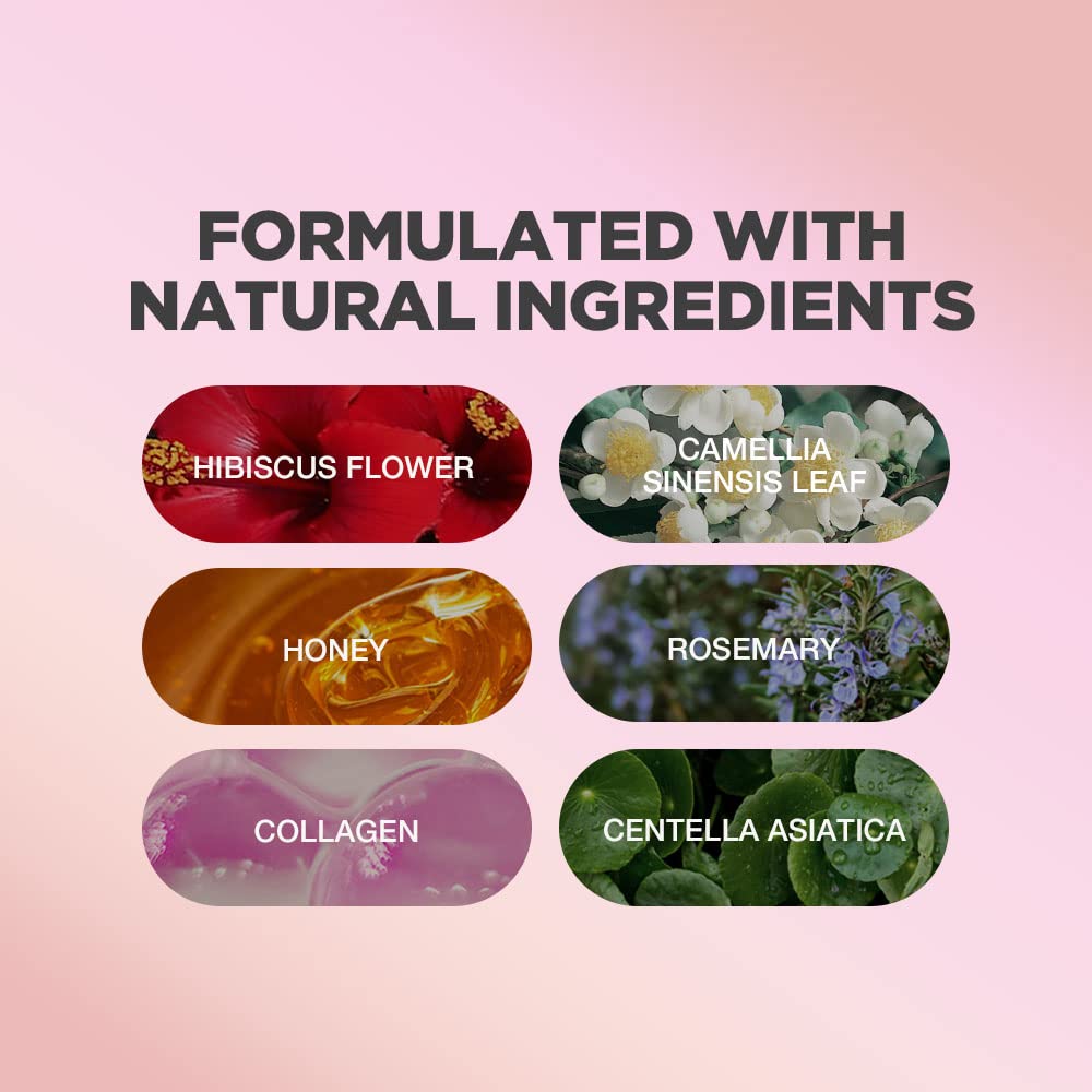 Firming Hibiscus and Honey Neck Cream 50ml Lightweight Formula for All Skin Types - Image 8