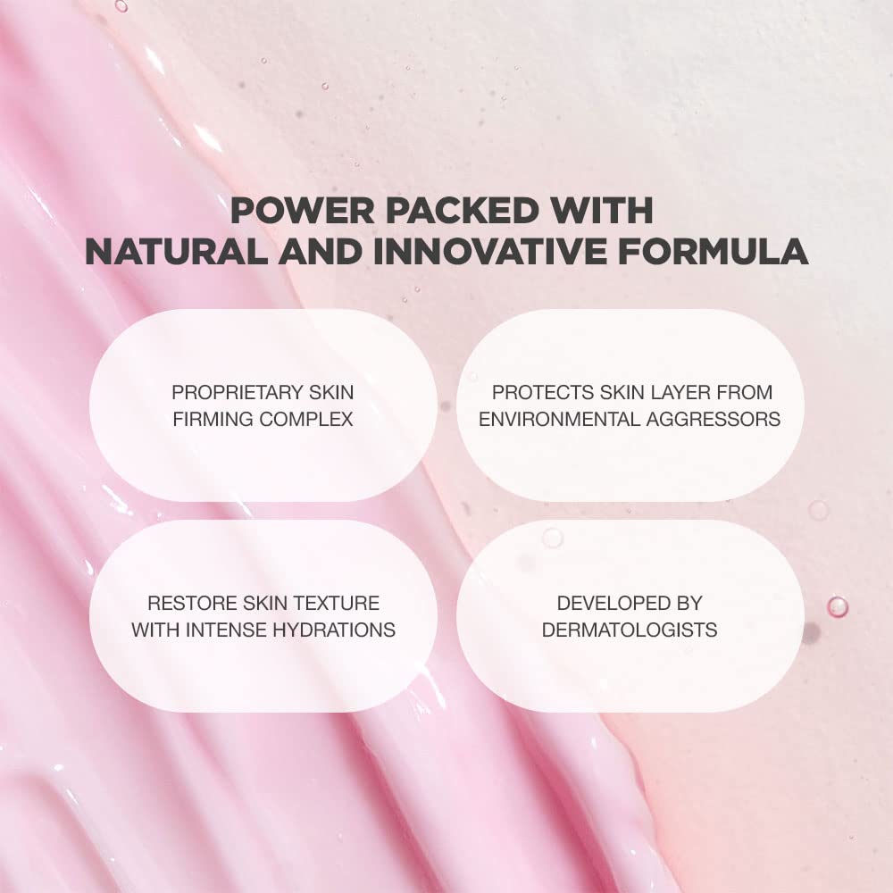 Firming Hibiscus and Honey Neck Cream 50ml Lightweight Formula for All Skin Types - Image 6
