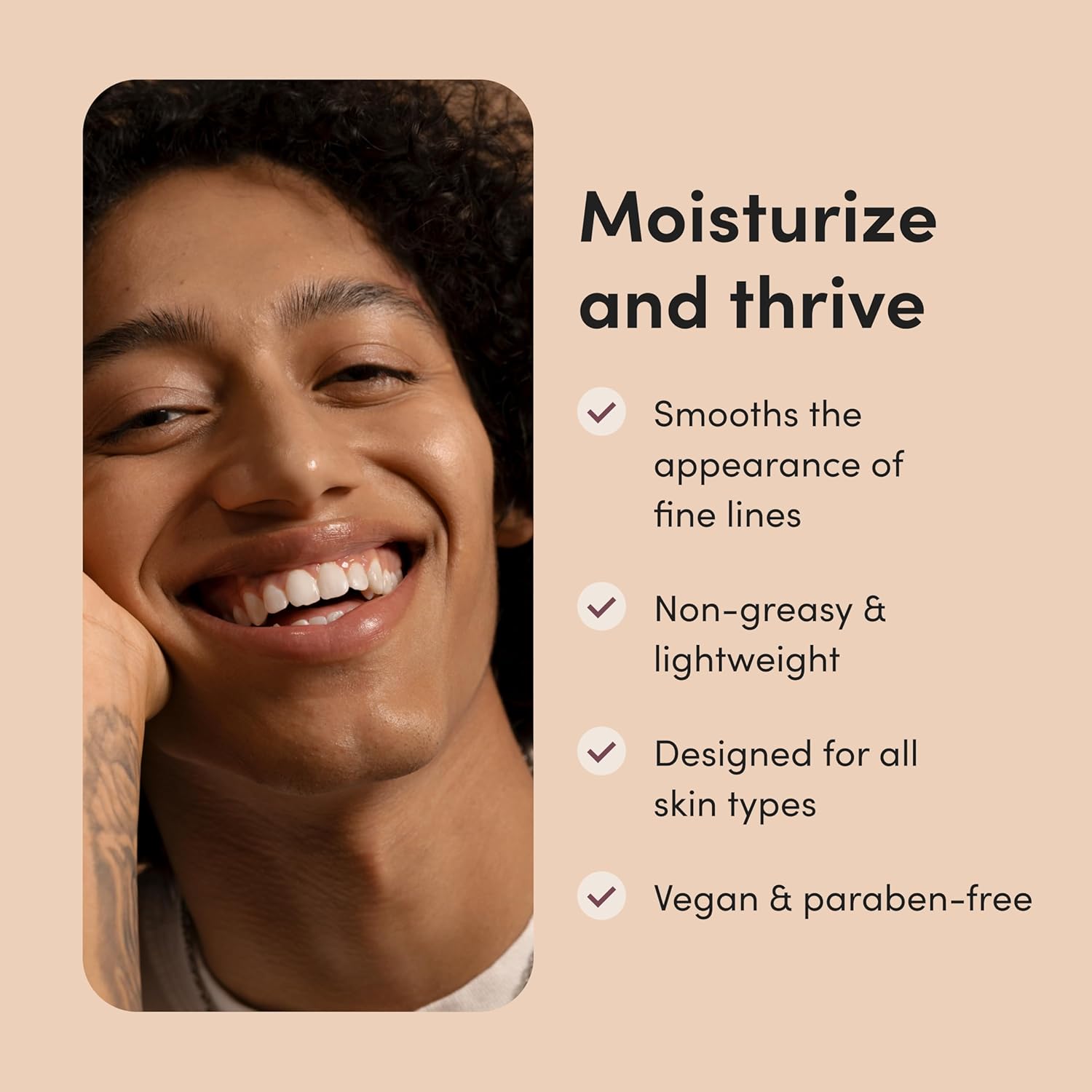 hims Everyday Moisturizer for Men - Lightweight, Hydrating Men's Face Moisturizer with Hyaluronic Acid and Shea Butter - 1 fl oz - Image 3