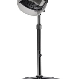 Hooded Hair Dryer, Professional Standing Hair Dryers Hooded with Time Setting, Touch Controls and 3 Temperature Settings, Sit Under Hair Dryer, Height Adjustable for Salon and Home Use