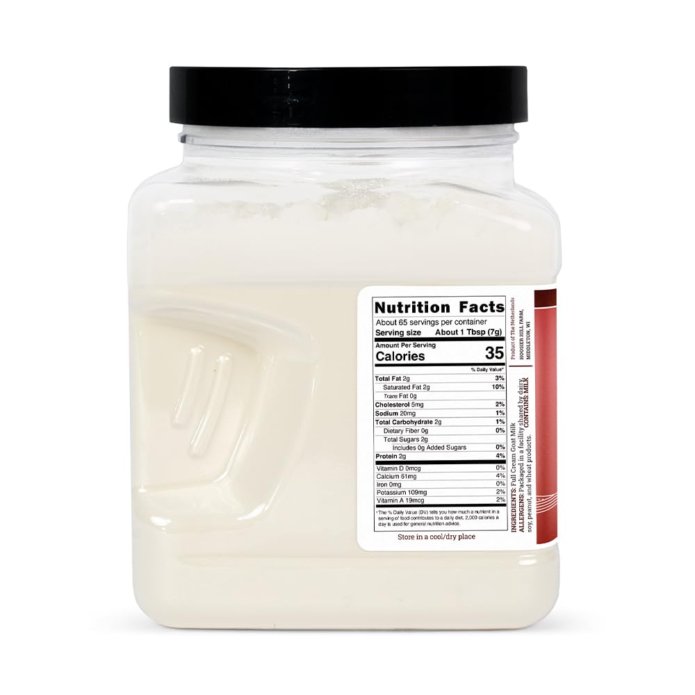 Hoosier Hill Farm Goat Milk Powder, 1LB (Pack of 1) - Image 2
