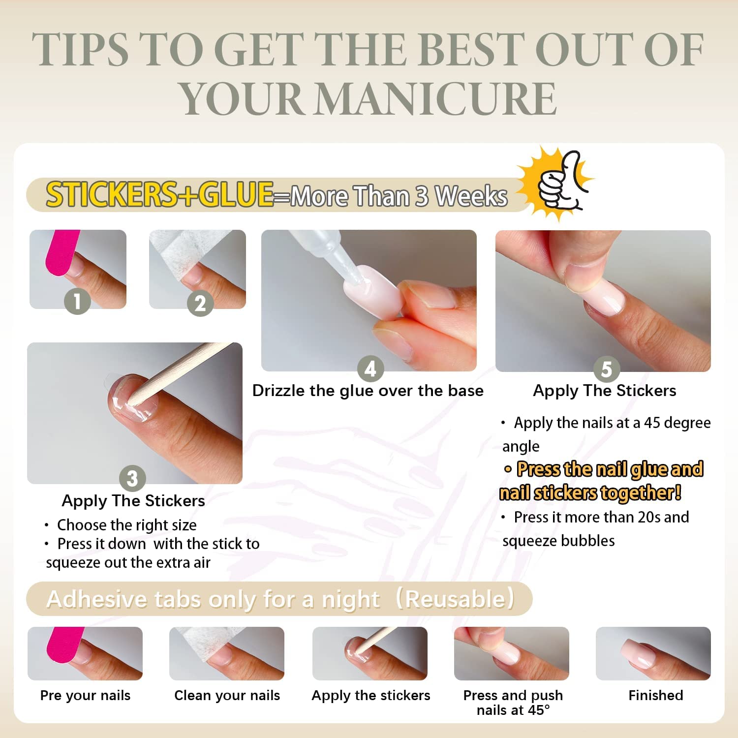 Hot Pink Press on Nails Almond Shaped 48Pcs Neutral Thick Fake Nails for Women Medium Neon Almond Nails Press on Reusable Acrylic Nails Glue on Medium Length Stiletto False Nails Gel Artificial Nails - Image 6