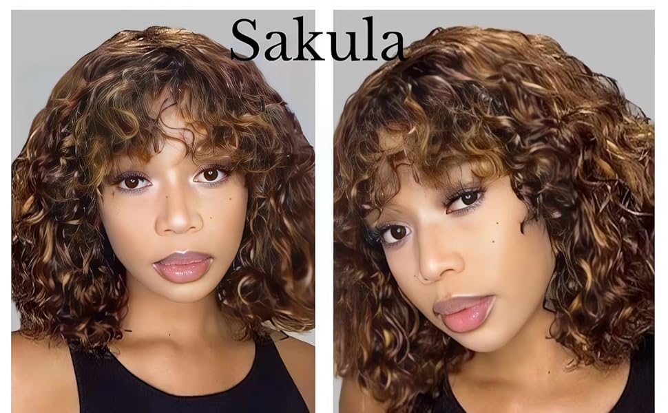 short curly bob wigs