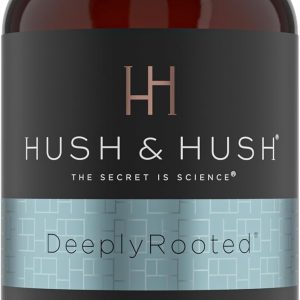 Hush & Hush DeeplyRooted Hair Supplement for Stronger, Healthier Hair - Collagen Hair Growth Pills for Men & Women - Biotin for Hair Loss - Hair Care for Thinning Hair & Hair Regrowth - 120 Capsules