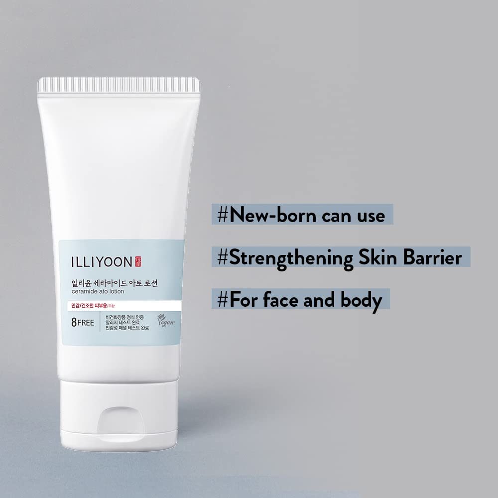 Illiyoon Ceramide Ato Lightweight Lotion 2.29 fl.oz Vegan Certified for Dry Sensitive Skin - Image 5