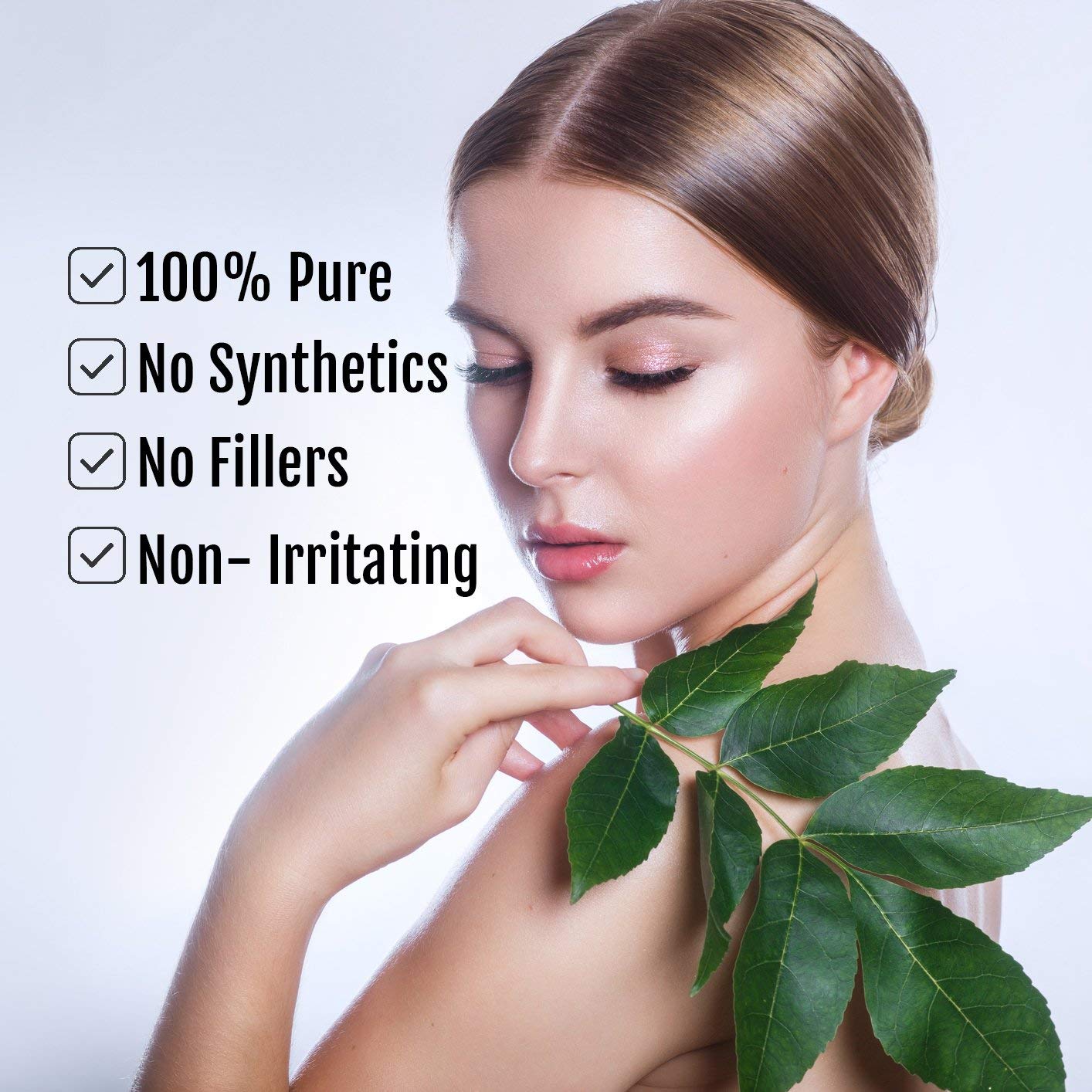 InstaFame Loose Mineral Foundation Powder, Full Coverage Matte With Natural SPF for Sensitive Skin, Seek - Image 4