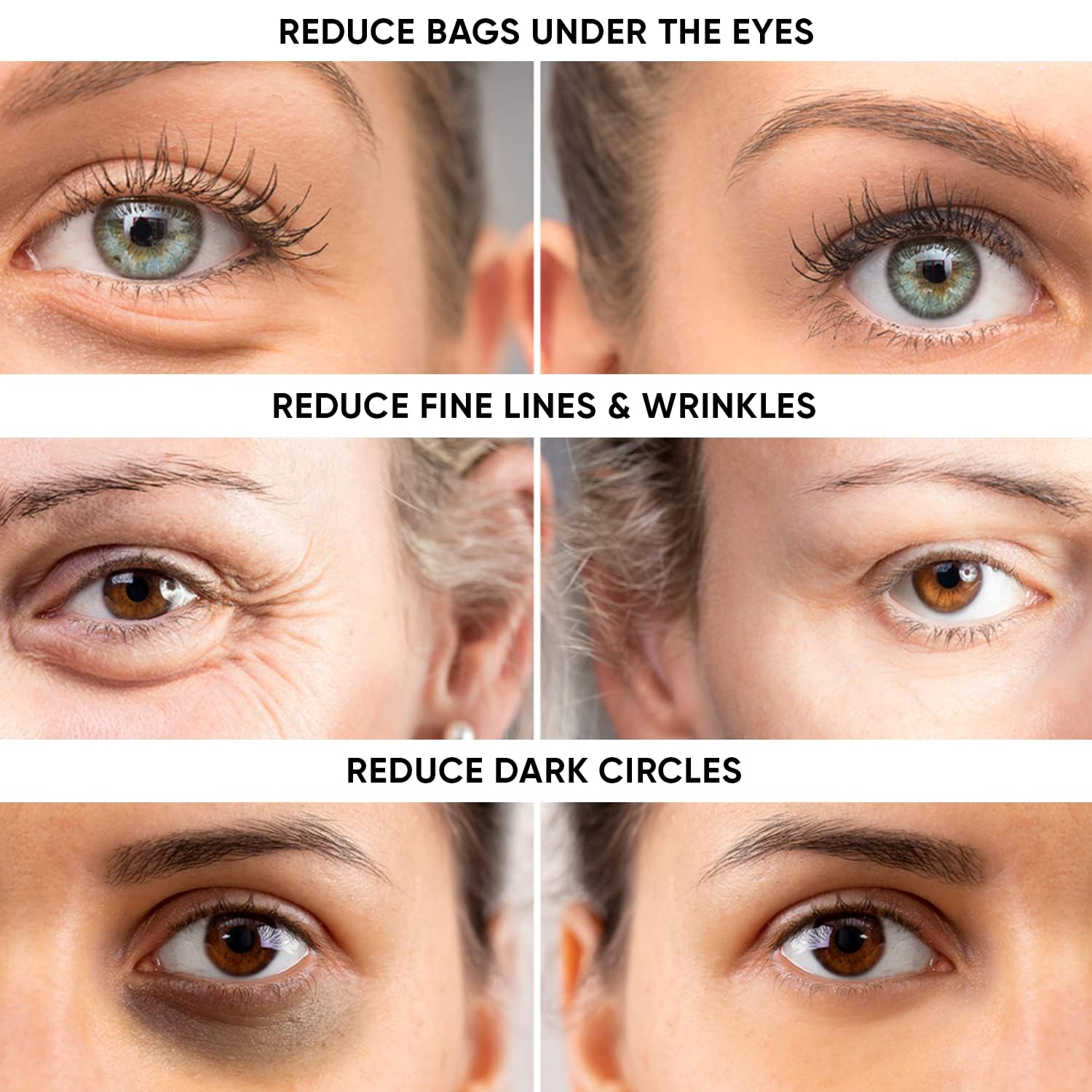 Instant Ageless Eye Cream - Reduces Under Eye Puffiness. Lift Technology to Tighten & Firm Sagging Skin Around Eyes. Works within Seconds. Smooths Away Fine Lines & Wrinkles for Men & Women. - Image 3
