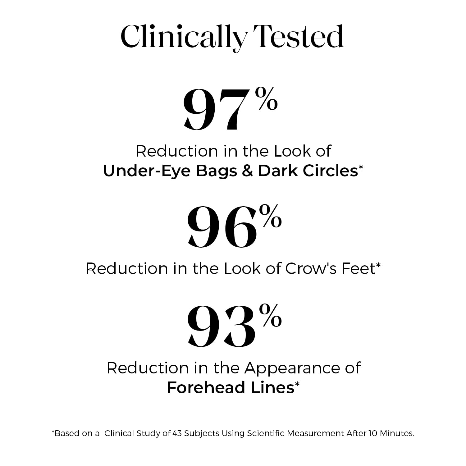 Instant Ageless Eye Cream - Reduces Under Eye Puffiness. Lift Technology to Tighten & Firm Sagging Skin Around Eyes. Works within Seconds. Smooths Away Fine Lines & Wrinkles for Men & Women. - Image 7