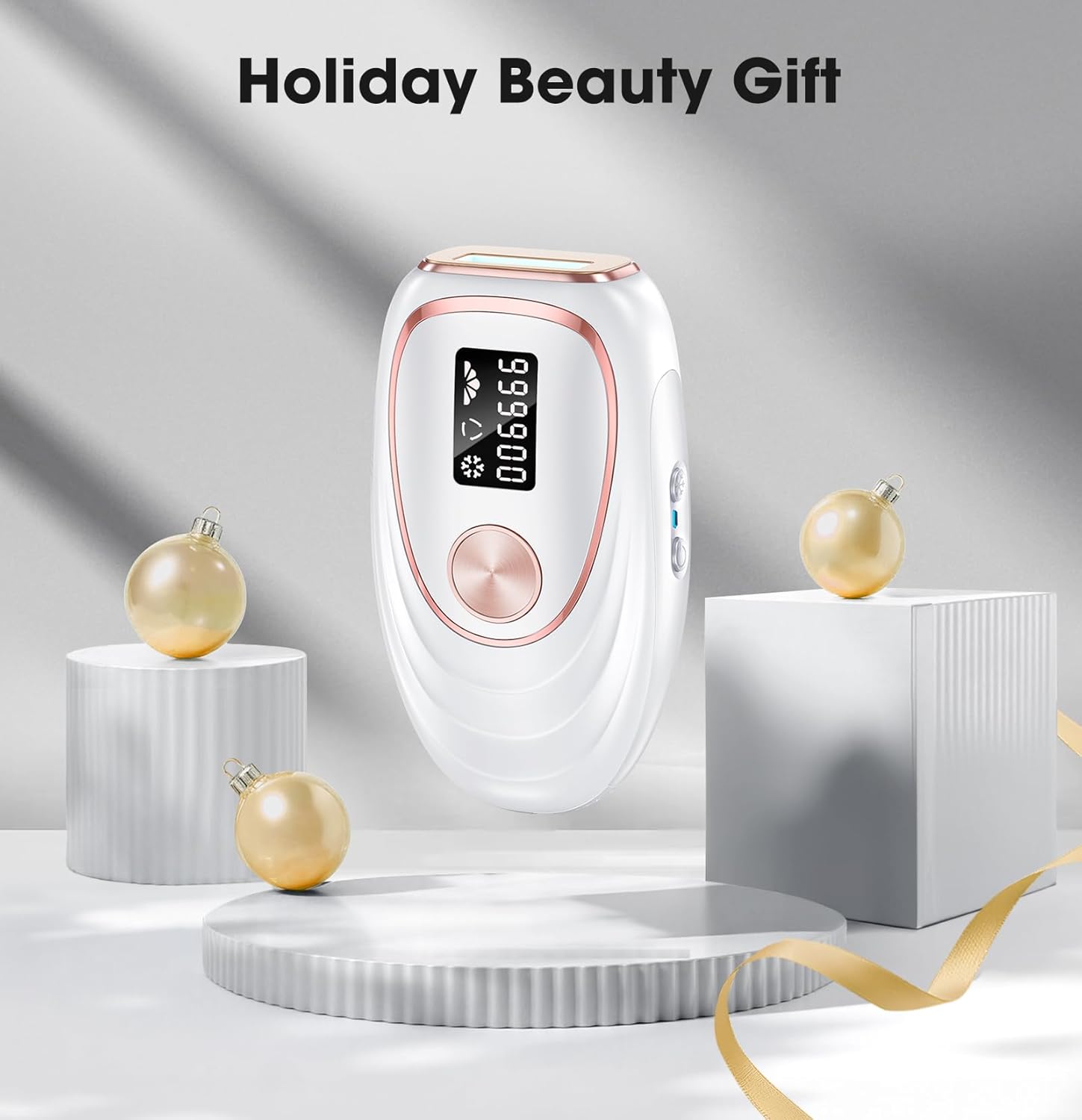 IPL Laser Hair Removal Device for Women & Men - Home 45°F Ice-Cooling Contact for Painless & Long-Lasting Results, 86% Hair Reduction in 3 Weeks for Full Body & Bikini Line, White - Image 9