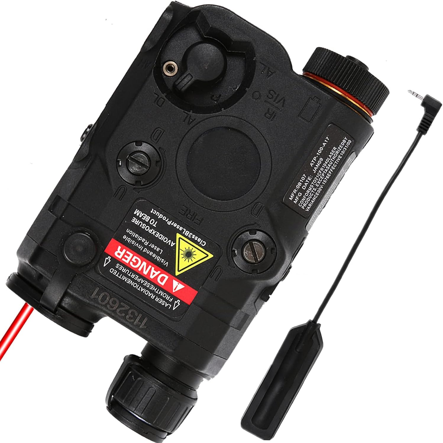 IR Laser for ar - 15 Airsoft PEQ 15 Airsoft Tactical Laser Red Laser Airsoft Laser Attachments IR Lazer Sight White LED Flashlight Tactical