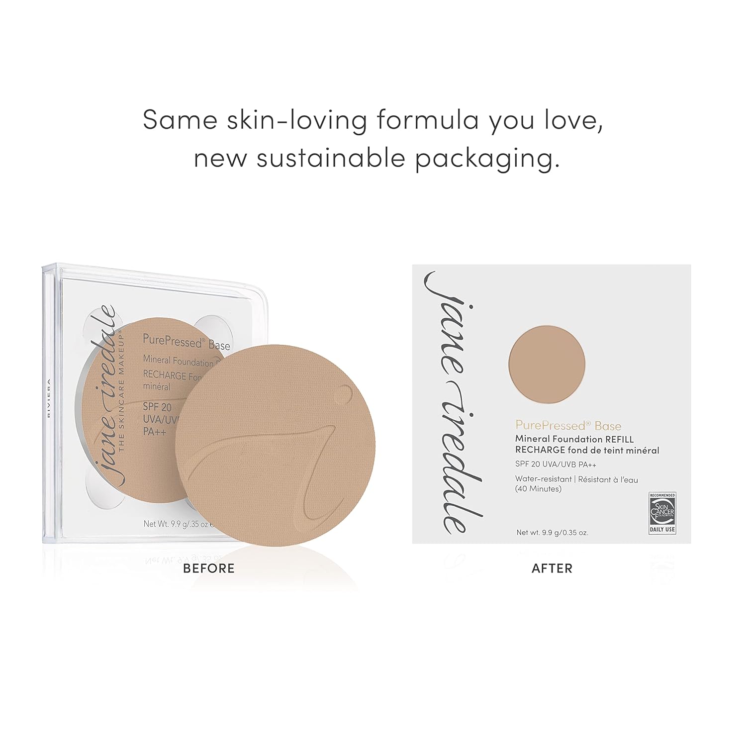 jane iredale PurePressed Base Mineral Foundation Refill or Refillable Compact Set| Semi Matte Pressed Powder with SPF | Talc Free, Vegan, Cruelty-Free - Image 5