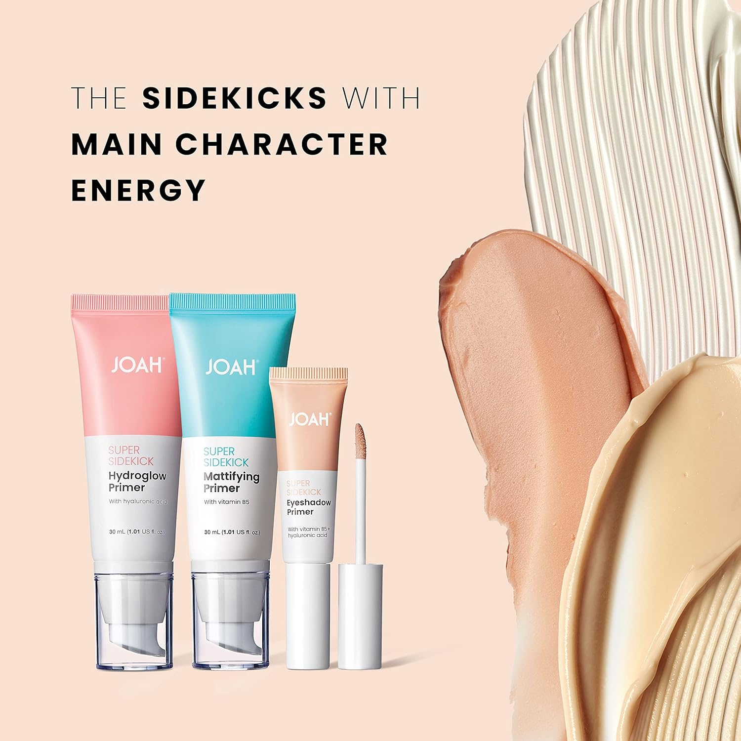 JOAH Super Sidekick Eyeshadow Primer Stick Matte Finish for Long Lasting Eye Makeup - Image 5